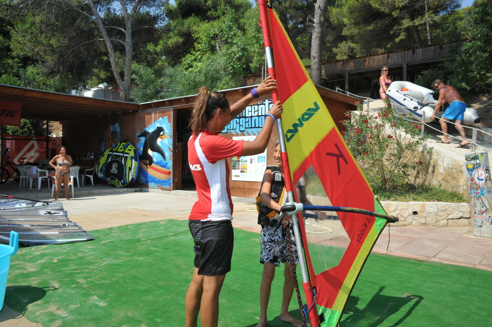 Villaggio Camping Punta Lunga Vieste Eksteriør billede